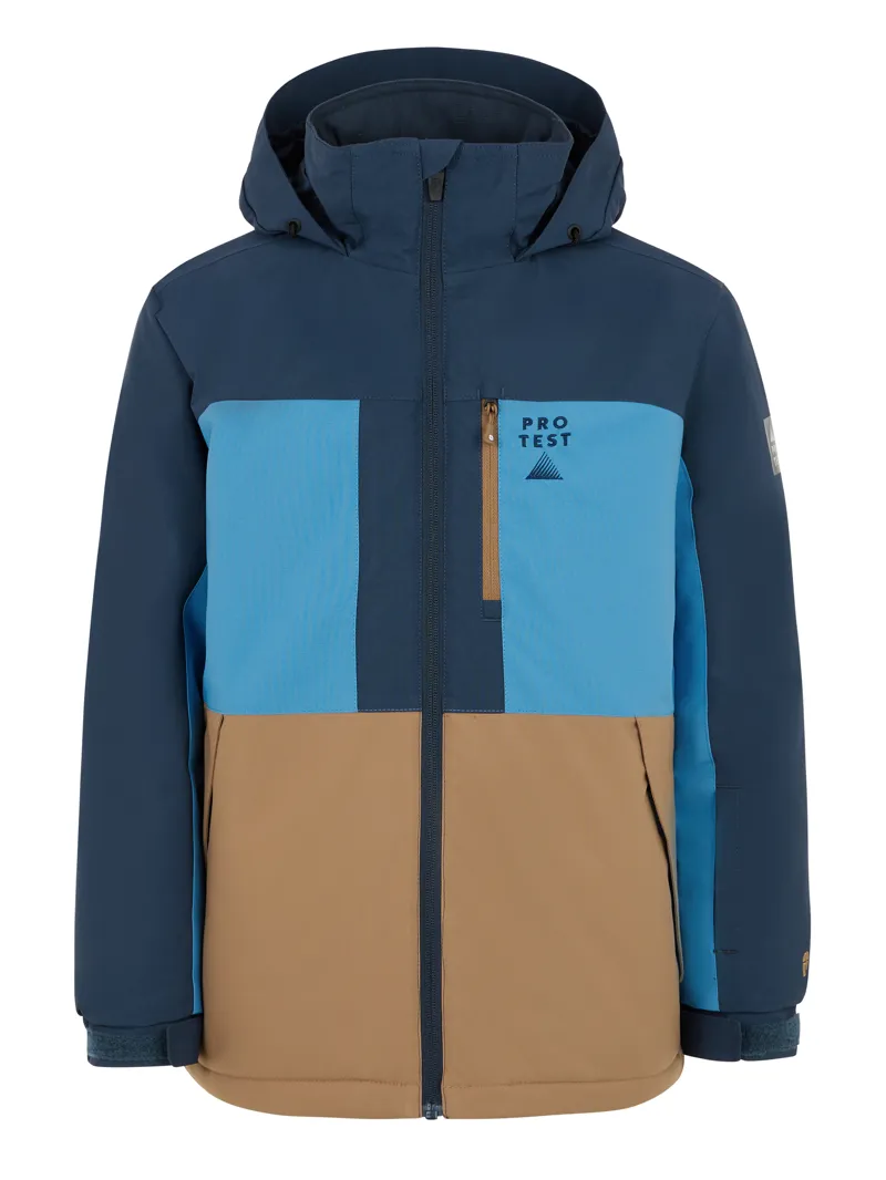 Protest Buzzard Junior Ski Jacket - Blue Nights