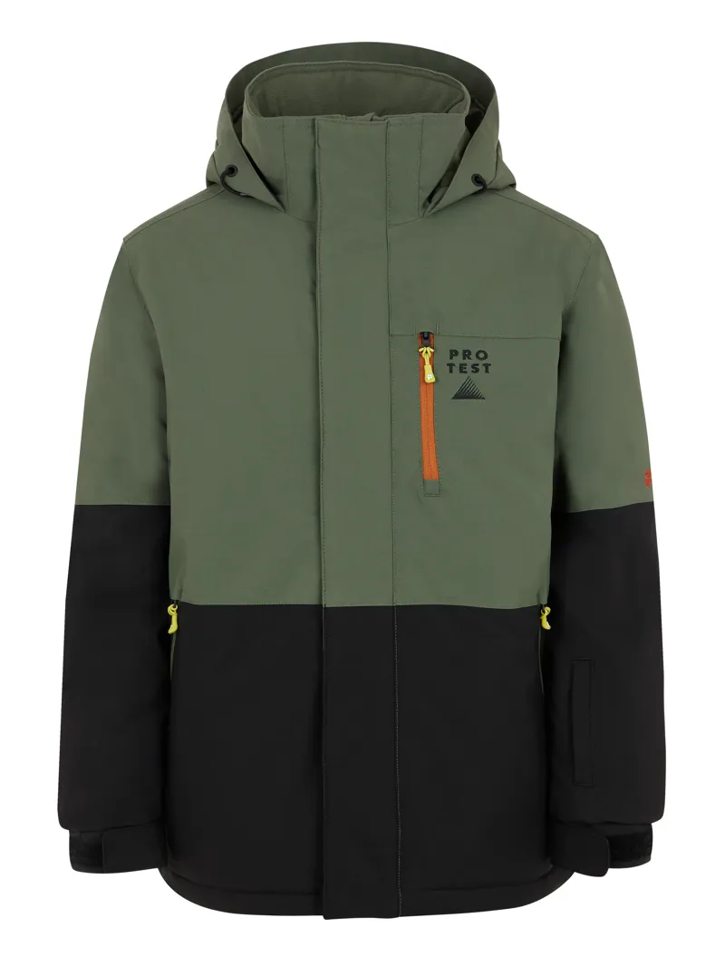 Protest Redstar Junior Ski Jacket - Thyme Green