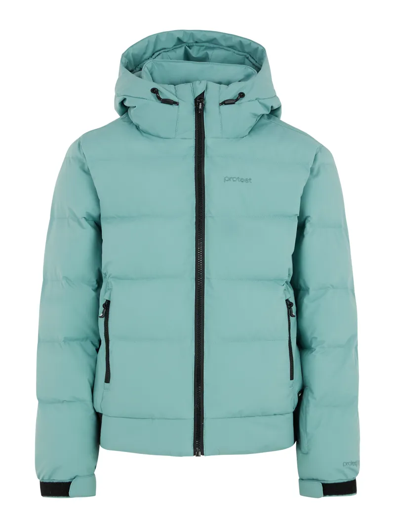 Protest Teliny Junior Ski Jacket - Crocodile Green
