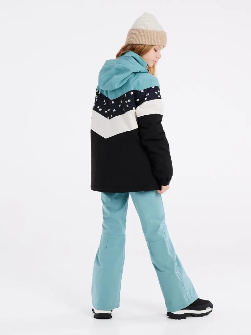 Protest Fugy Junior Ski Jacket - Crocodile Green-3