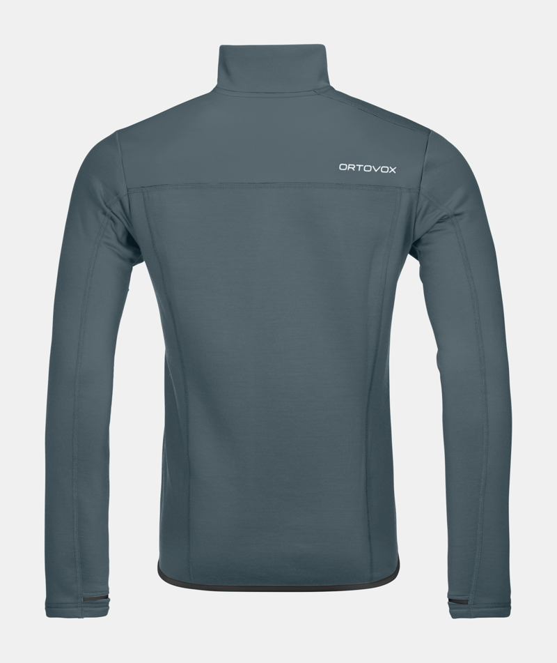 Ortovox Mens Merino Fleece Jacket - Arctic Grey-1