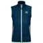 Ortovox Mens Merino Fleece Vest Gilet - Petrol Blue