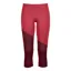Ortovox Fleece Light Womens Short Thermal Pants in Hot Coral