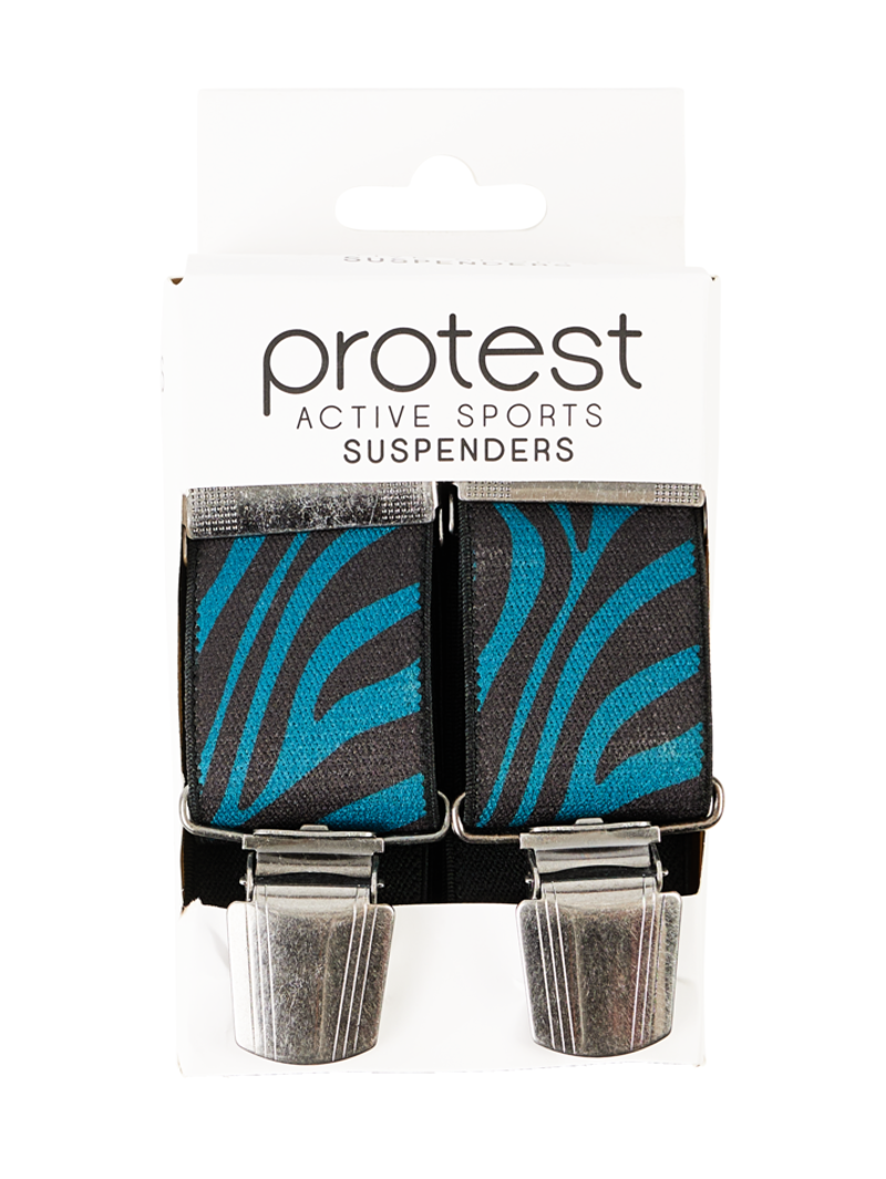 Protest Braces Suspenders for Ski Pants - Rainstorm Blue