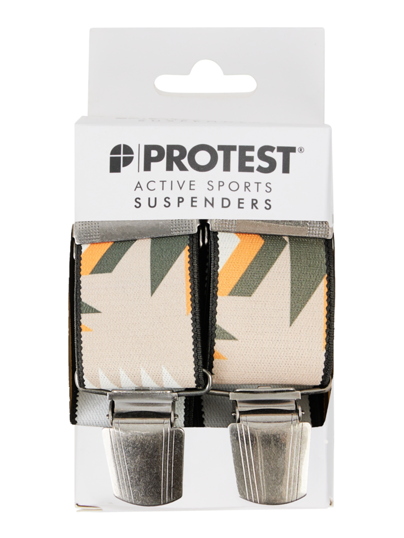 Protest Braces Suspenders for Ski Pants - Kale Green