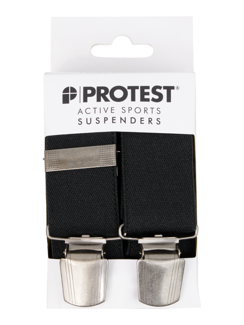 Protest Braces Suspenders for Ski Pants - Black
