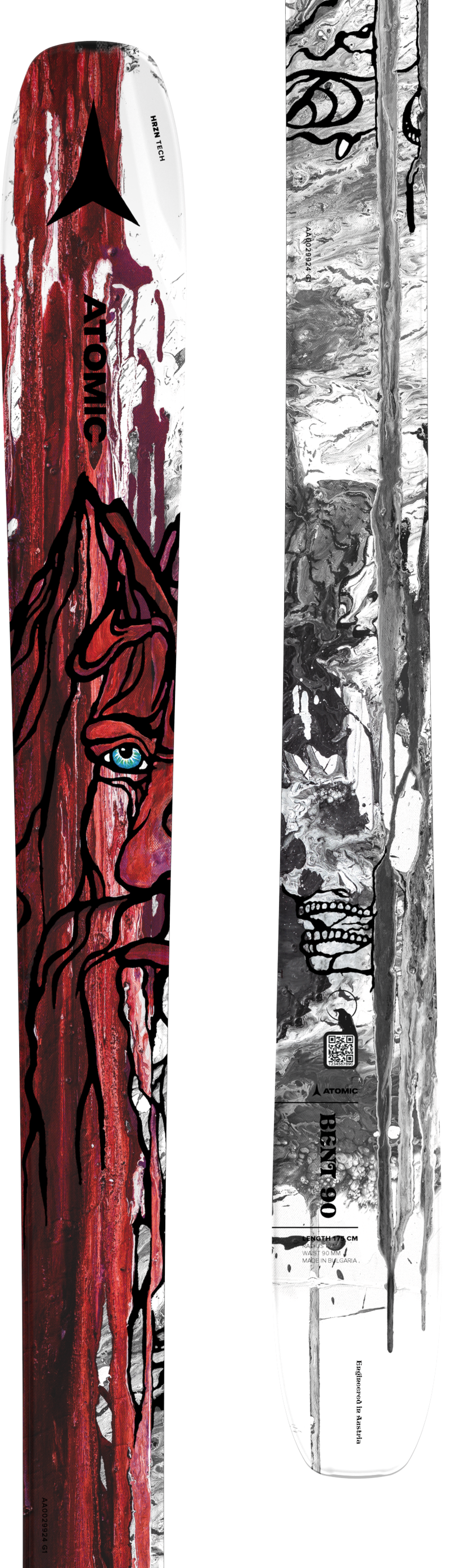 Atomic Bent 90 Skis - Ski only price-1