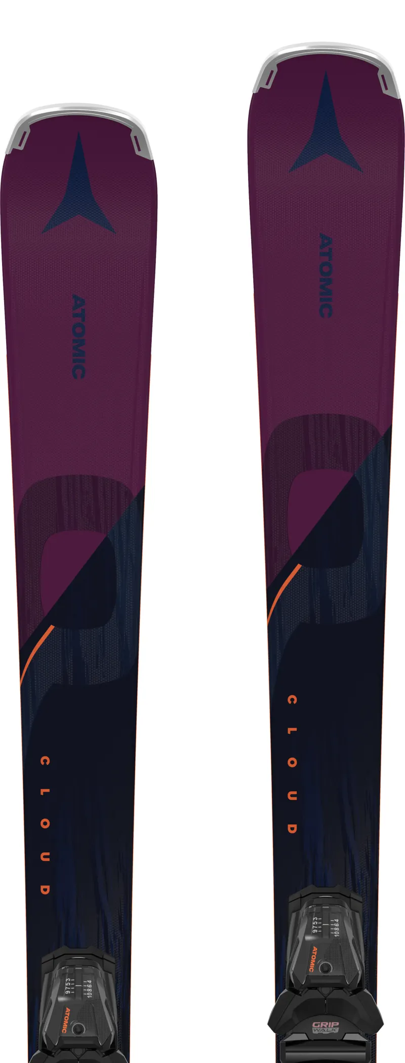 Atomic Cloud Q9 Womens Skis with M10 Grip Walk Bindings-2