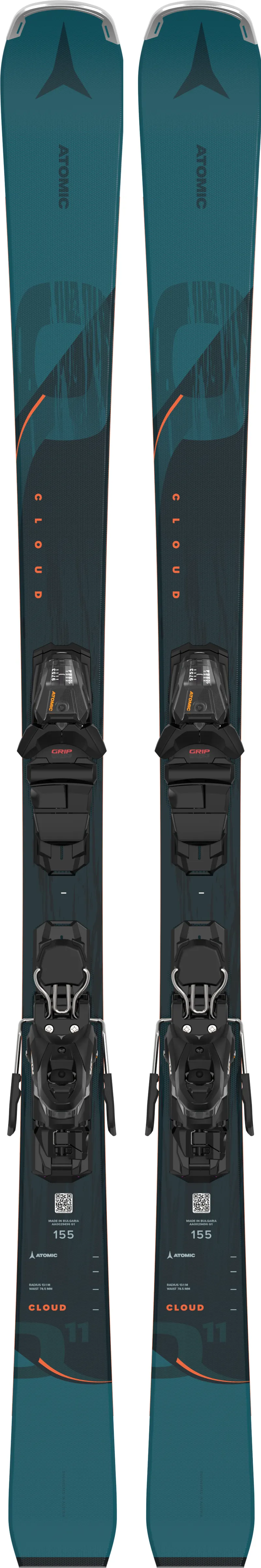 Atomic Cloud Q11 Womens Skis with M10 GW Bindings