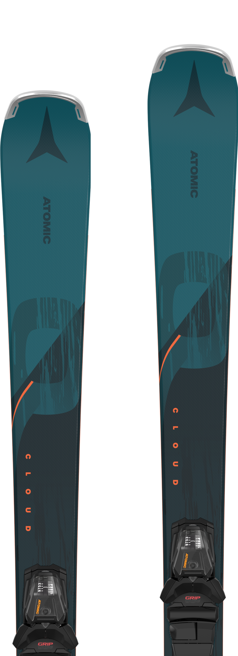 Atomic Cloud Q11 Womens Skis with M10 GW Bindings-2