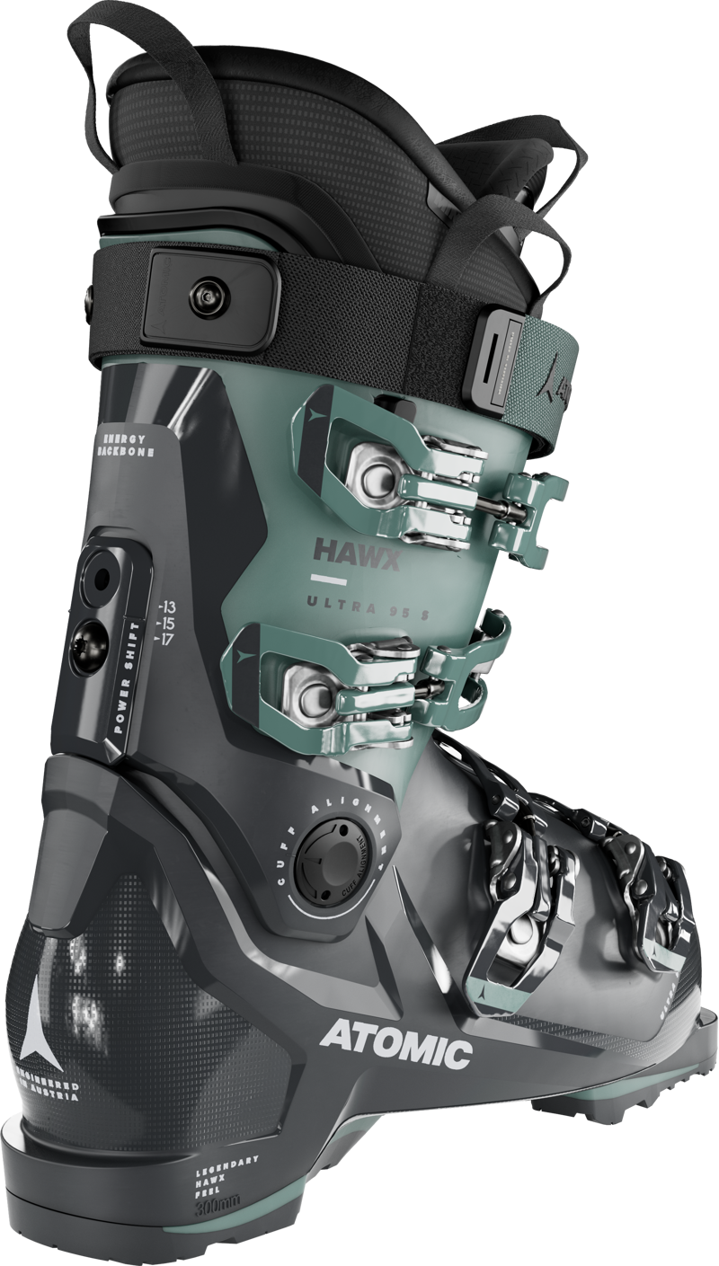 Atomic Hawx Ultra 95 S W Grip Walk Womens Ski Boots - Storm Aqua-1
