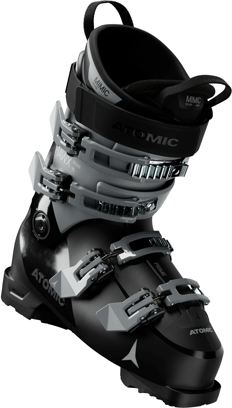 Atomic Hawx Prime 95 Womens Ski Boots - Black Glacier-3
