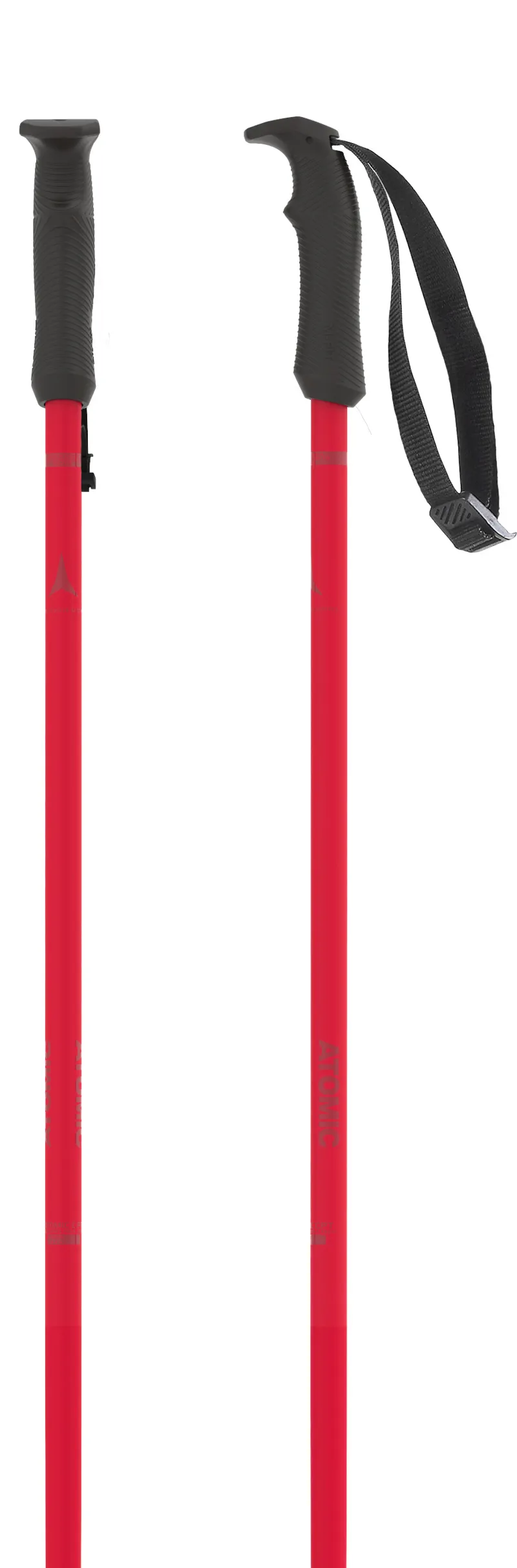Atomic AMT Carbon Ski Poles in Red-4