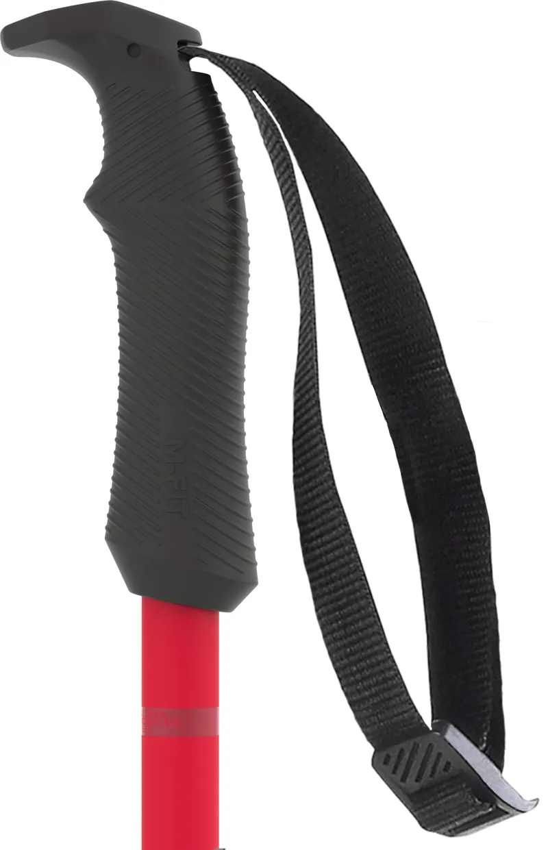 Atomic AMT Carbon Ski Poles in Red-2