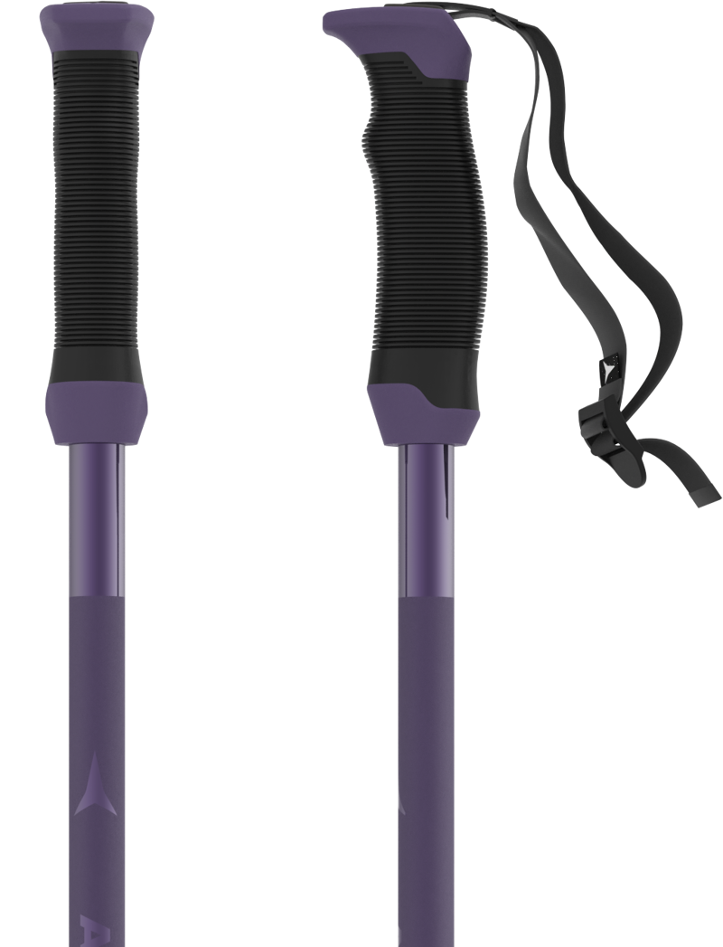Atomic AMT SQS W Ski Poles - Purple-2