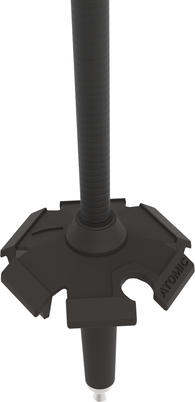 Atomic AMT Carbon Ski Poles - Black-4