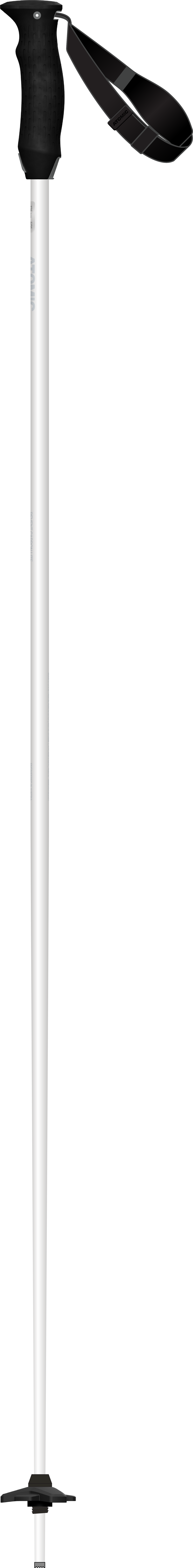 Atomic Revent Carbon Lite Ski Poles - White-1