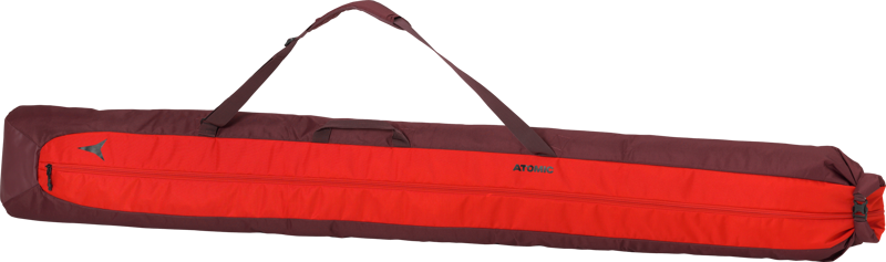 Atomic Adjustable Length Single Ski Bag 175 Plus- Maroon Red