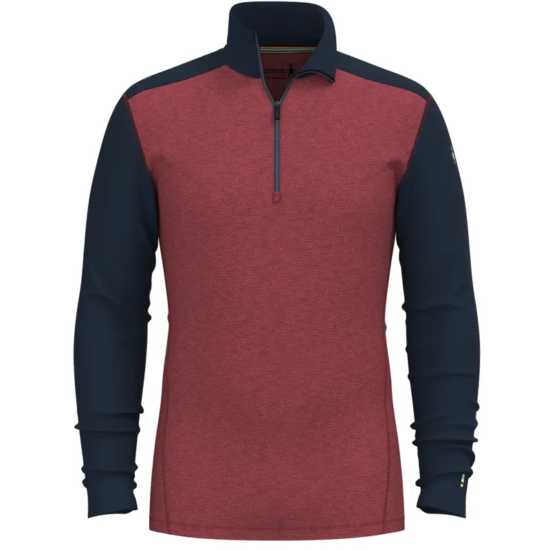 Smartwool Men's Classic Thermal Merino Base Layer 1/4 Zip - Navy Currant