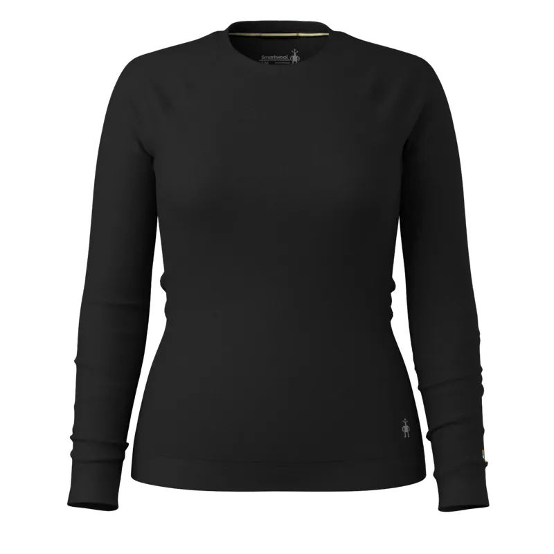 Smartwool Women's Classic Thermal Merino Base Layer Crew - Black