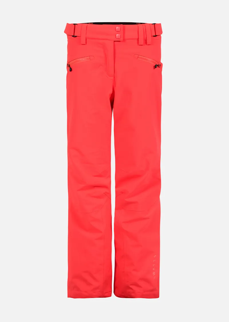 Watts Bardo Womens Ski Pants - Fluo Pink
