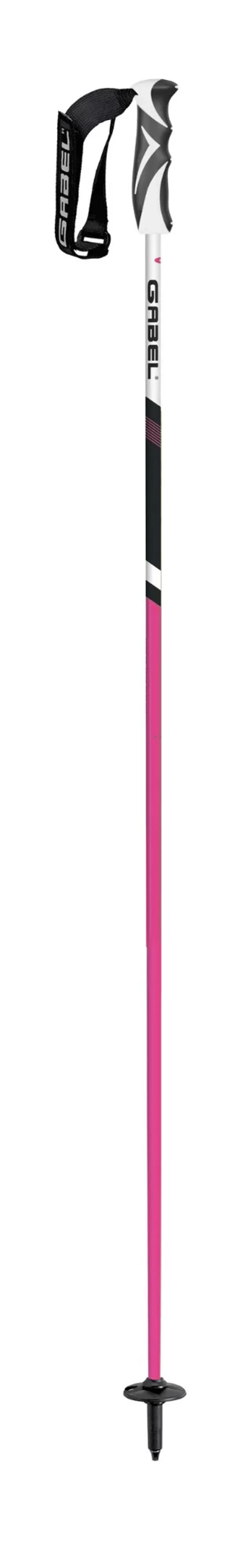 Gabel Carbon Cross Ski Poles - Pink