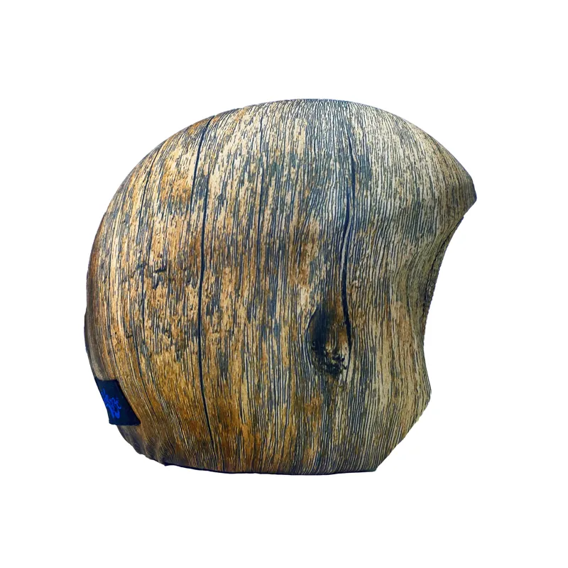 Coolcasc Helmet Cover - Wood Effect