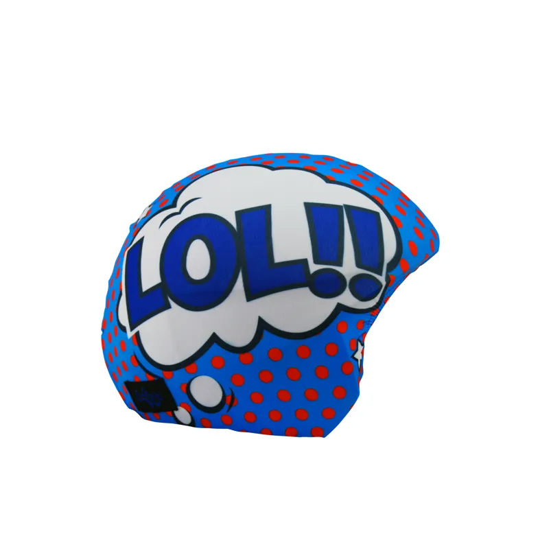Coolcasc Helmet Cover - Crazy Lol Wtf