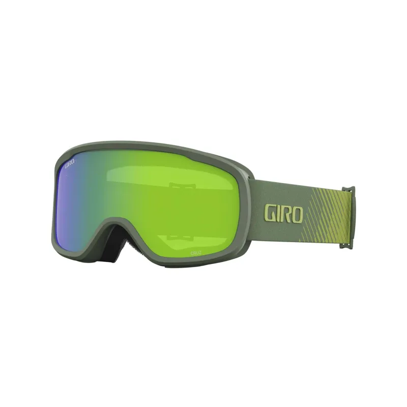 Giro Cruz Ski Goggles Green Streak with Loden Green Lens