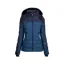 Degre 7 Womens Traqui 2.0 Faux Fur Ski Jacket - Heather Blue
