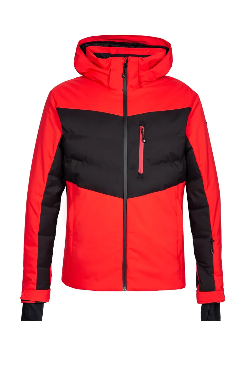 Degre 7 Ubay Mens Ski Jacket - Red