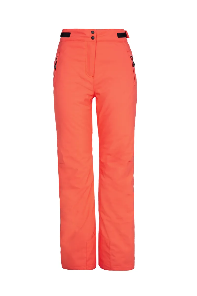 Degre 7 Womens Valgau Ski Pants - Coral