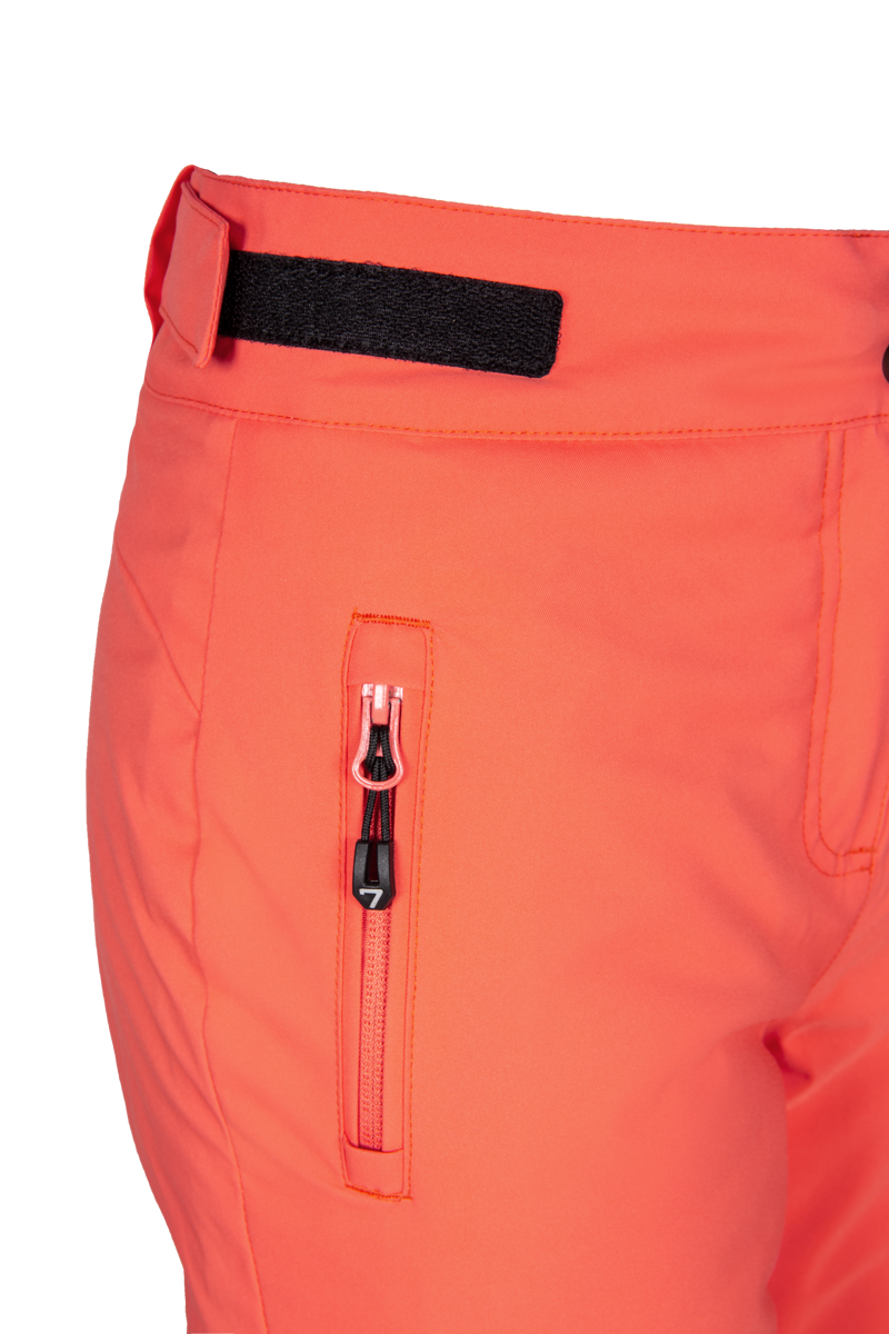 Degre 7 Womens Valgau Ski Pants - Coral-1