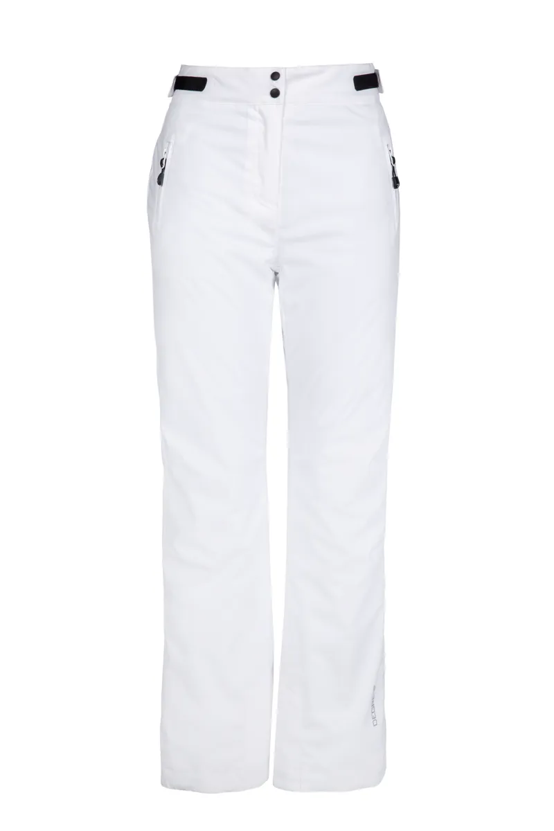 Degre 7 Womens Valgau Ski Pants - White