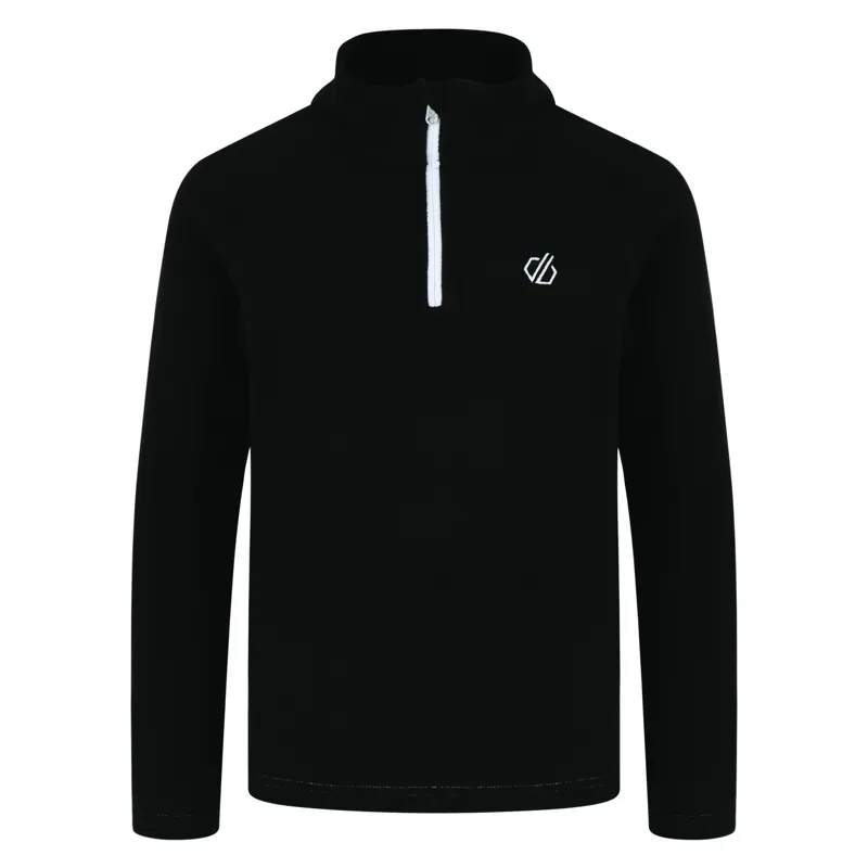 Dare2b Freehand Kids Half Zip Lightweight Fleece - Black