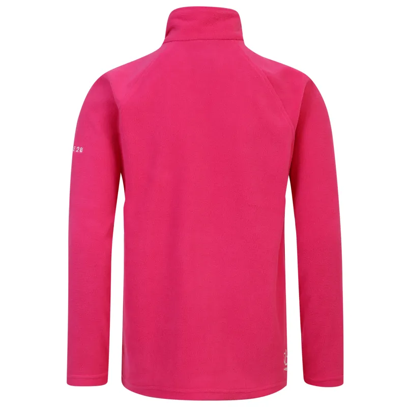 Dare2b Freehand Kids Half Zip Lightweight Fleece - Pure Pink-1