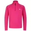 Dare2b Kids Consist Core Stretch Half Zip Midlayer Top - Pure Pink