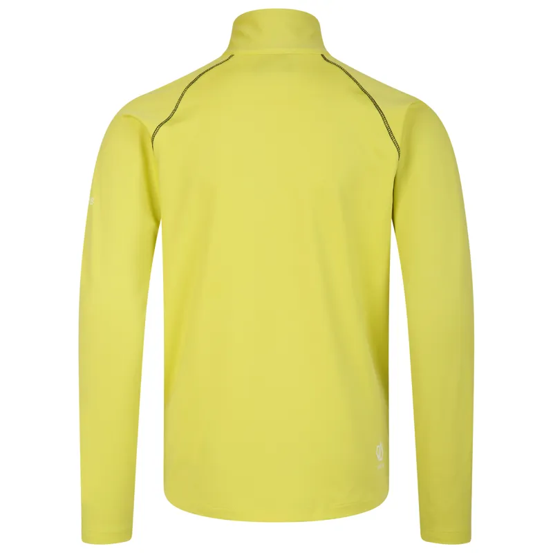 Dare2b Kids Consist Core Stretch Half Zip Midlayer Top - Yellow -1