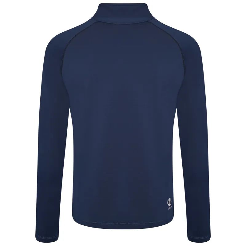 Dare2b Kids Consist Core Stretch Half Zip Midlayer Top - Moon Blue-1
