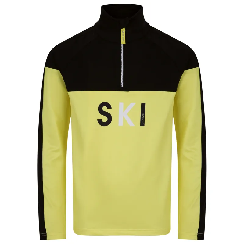 Dare2b Pow Core Stretch Kids Midlayer - Yellow