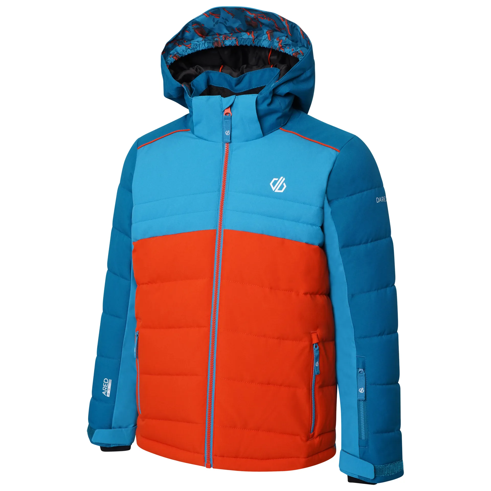 Dare2b Kids Cheerful II Ski Jacket Orange/Blue