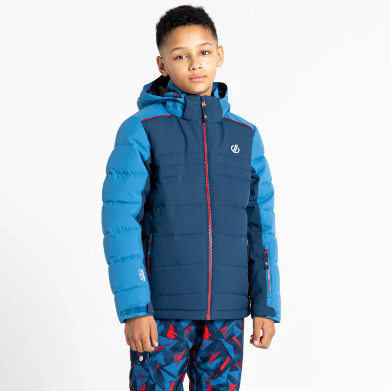 Dare2b Kids Cheerful II Ski Jacket - Denim Blue-3