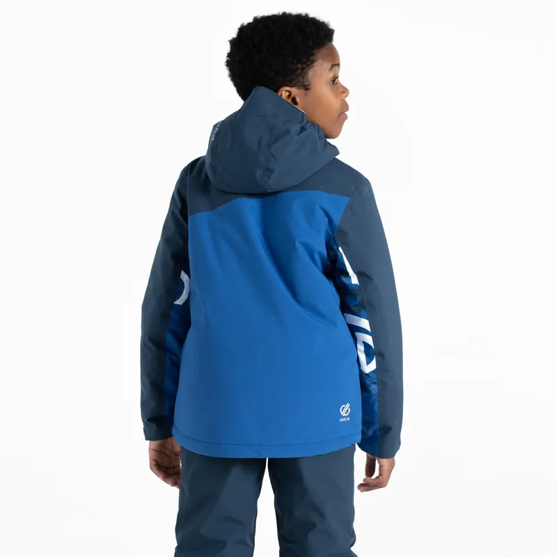 Dare2b Humour II Kids Ski Jacket - Olympian Blue Graffiti-3