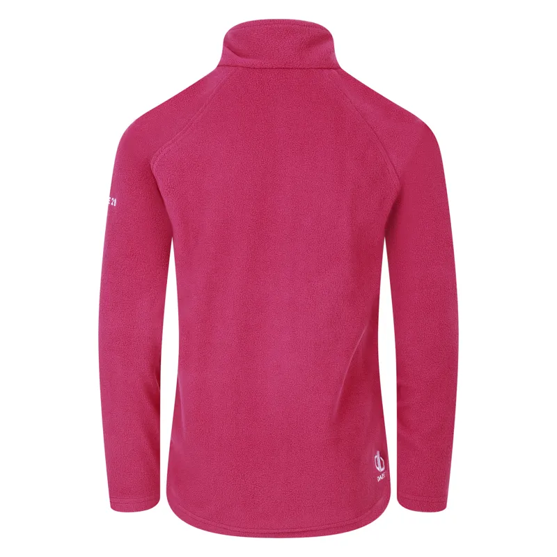 Dare2b Freehand Kids Half Zip Lightweight Fleece - Berry Pink-1