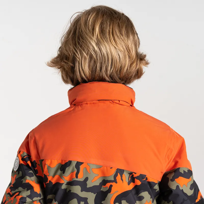 DARE2B Humour3 Kids Ski Jacket - Orange Rust-5