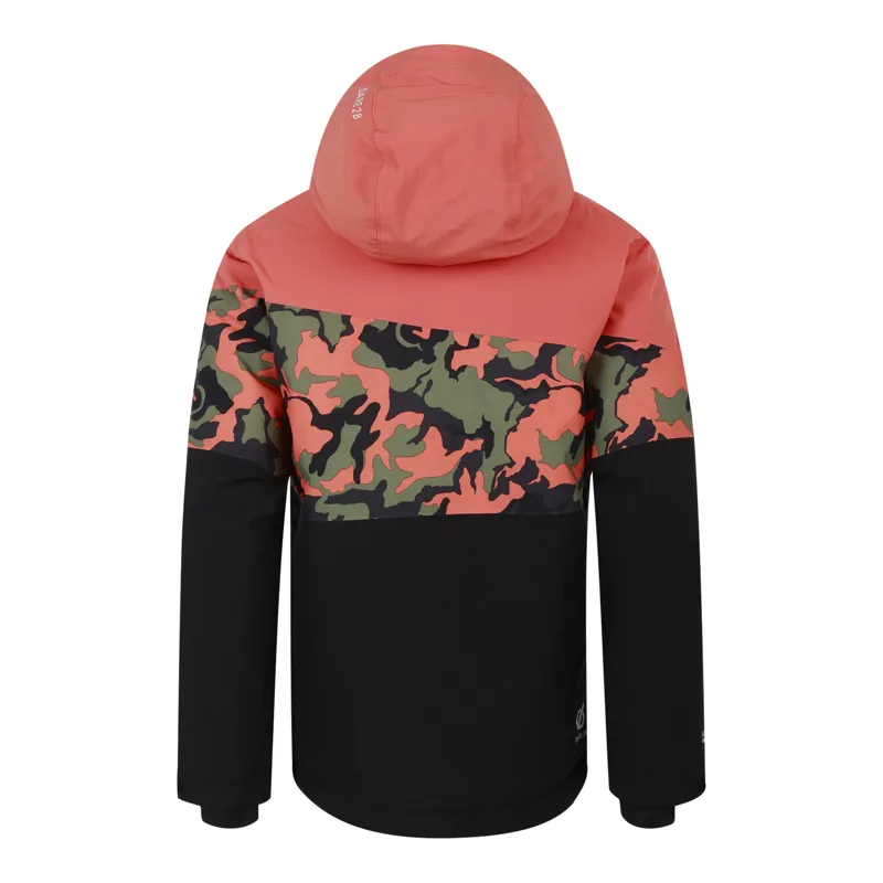 DARE2B Humour3 Kids Ski Jacket - Orange Rust-1