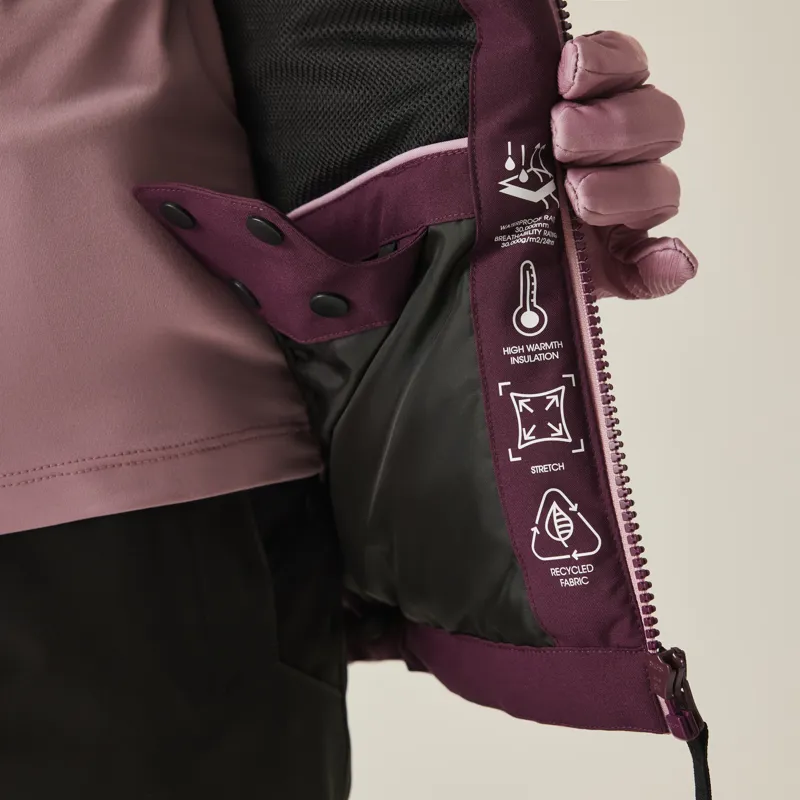 DARE2B Snow Bash Kids Ski Jacket - Fig-3