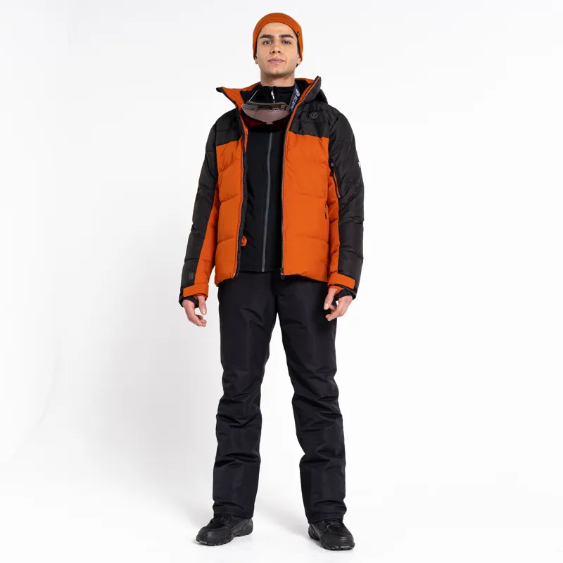 Dare2b Denote II Mens Ski Jacket - Brick/Black-3
