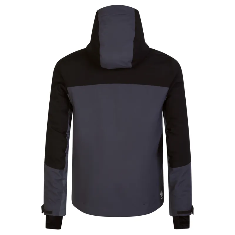 Dare2b Slopeside Mens Ski Jacket - Black Grey-1