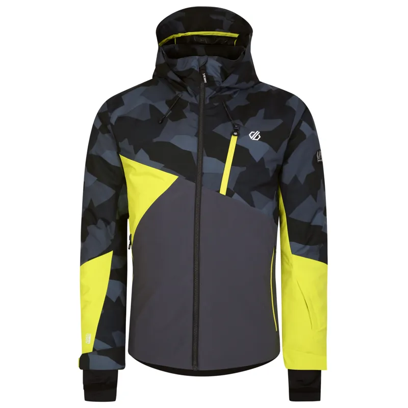 mens neon ski jacket